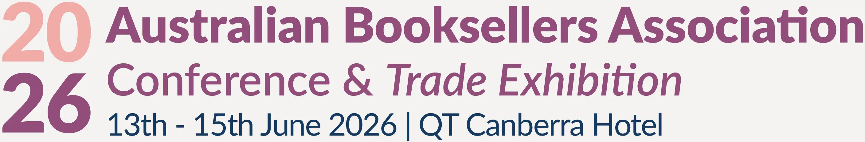 Australian Booksellers Association Conference & Trade Exhibition Logo